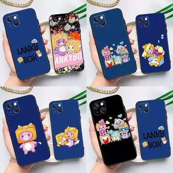 Lankybox Cute Case For iPhone 15 14 13 12 11 Pro Max XS X XR SE 2020 2022 7 8 Plus 12 13 Mini Cover Shell iPhone 13 mini