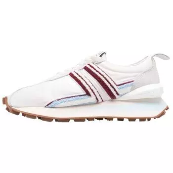 Lanvin Bumpr Sneaker Ecru Blue Женские кроссовки белые FW-SKBRUB-PACH-E220220