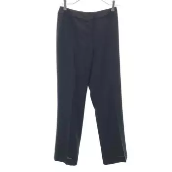 LANVIN LA COLLECTION 90s Made in Japan Old Slacks pants 40 black Women Used