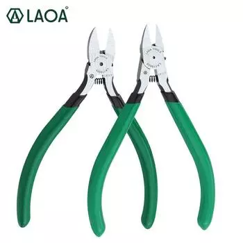 LAOA 5 дюймов электрические ножницы Cr-V диагональные плоскогубцы железная проволока медная проволока кусачки с пружиной экономии труда
