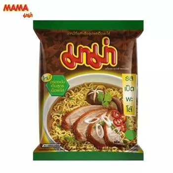 Лапша быстрого приготовления Mama Па-Ло со вкусом утки 55 г x 6 шт / 12 шт / 24 шт - Thai Food 55 g x 6 pcs