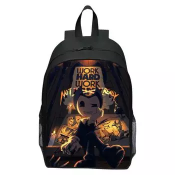 Large-capacity Backpack For Primary And Secondary School Students, Cartoon Shoulder Bag And Pencil Case For Children One Size