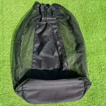 Large Capacity Balls Carry Shoulder Pouch Durable Basketballs Mesh Bag Competition