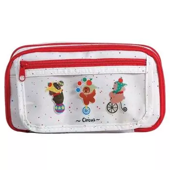 Large Capacity Cartoon Pencil Case Cosmetics Storage Makeup Bag Stationery Storage Bag Gifts