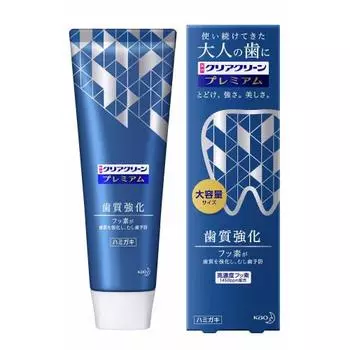 [Large capacity] Clear Clean Premium Cavity Prevention 160g Contains 1450ppm of high concentration fluoride