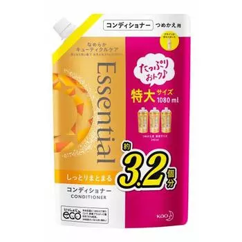 [Large Capacity] Essential Moist Conditioner Refill 1080ml