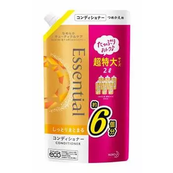[Large Capacity] Essential Moist Conditioner Refill 2000ml