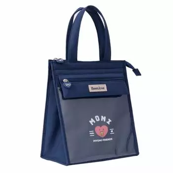Large Capacity Portable Lunch Bag Multip-Pocket Picnic Food Pouch Women Girls
