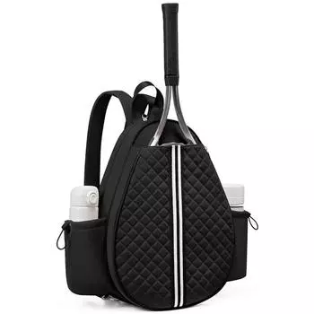 Large Capacity Tennis Bag, Zipper Closure, Suitable for Tennis Rackets and Accessories, Large Capacity Tennis Bag, Sports Equipment Carrier 33*12*42