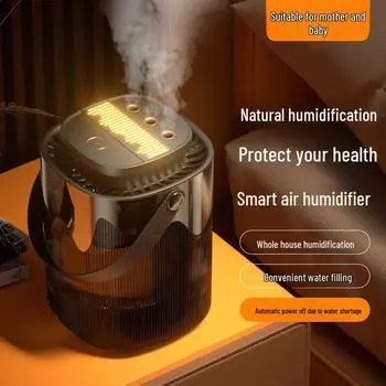 Large Capacity USB Aromatherapy Humidifier with LED Light for Bedroom & Desktop