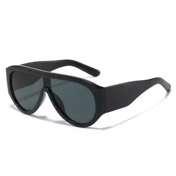 Large-Frame Glasses, Personalized One-Piece Toad Glasses One-Piece Sunglasses For Men And Women Regular