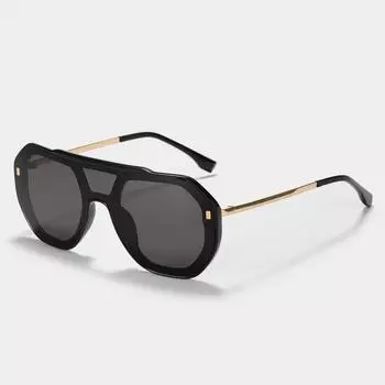 Large Frame Glasses, Personalized Toad Glasses, Semi-Metal Integrated Glasses, Sunglasses, Men S Street Photography, Trendy Sunglasses, Women S