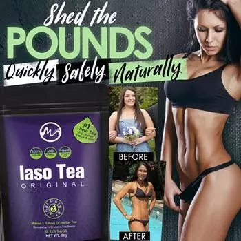 Laso Tea Original Детокс для похудения Плоский живот Потеря веса 28 чайных пакетиков