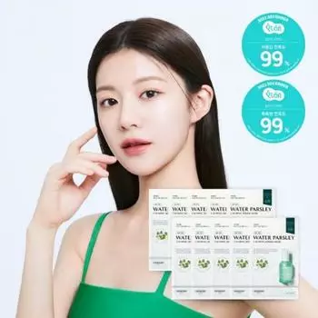 Lataplan Go Yunjung Pick Lataplan Waterskin Успокаивающая сыворотка-маска 10 листов
