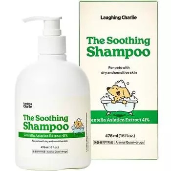 Laughing Charlie Pet The Soothing Shampoo, корейский шампунь для домашних животных