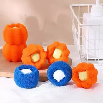 Laundry Balls Washing Machine Pet Dog Cat Hair Remover Cleaning Laundri Ball Reusable Collecting Hair Catcher 3PCS/set