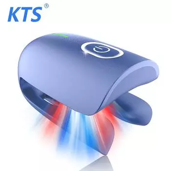 Лазерное устройство для ногтей KTS, синий свет, 470 нм, 950 нм, зарядка через USB для домашнего использования, инструмент для ухода за ногтями в подарок