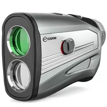 Лазерный дальномер CIGMAN Golf, совместимый с 7-кратным оптическим высокоскоростным измерением расстояния, измерением разницы высот, вибрацией флага IP54