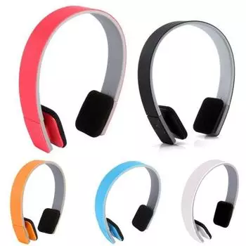 LC 8200 Выдвижные регулируемые беспроводные Bluetooth-совместимые наушники Легкая гарнитура белый