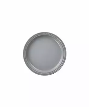 Le Creuset Dish Round Plate 19 cm Mist Gray Heat Resistant Cold Resistant Microwave Oven Compatible Oven Plate Heat Resistant Plate Japanese