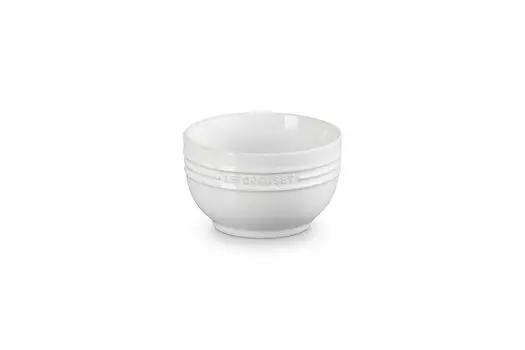 Le Creuset глубокая миска 500 мл белая термостойкая морозостойкая микроволновая печь можно мыть в посудомоечной машине японская [Авторизованный продукт] белый