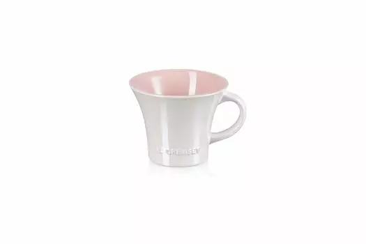 Le Creuset Mug Mug Bouquet Collection Shell Pink Cluster Day Heat Resistant Cold Resistant Microwave Oven Safe Japanese Mother s [Authorized Product]
