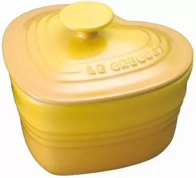 Le Creuset термостойкий контейнер банка рома с дижонским желтым цветом термостойкий морозостойкий подходит для использования в микроволновой печи японский d Amour (Крышка S) [Авторизованный