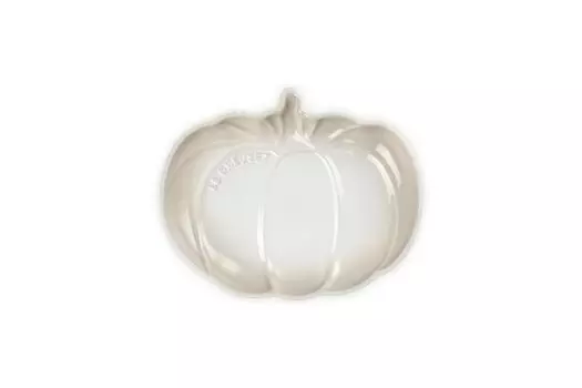 Le Creuset Тыквенная форма 23 см Безе Хэллоуинская тарелка Термостойкая Холодостойкая Подходит для использования в микроволновой печи Японская [Авторизованный продукт]