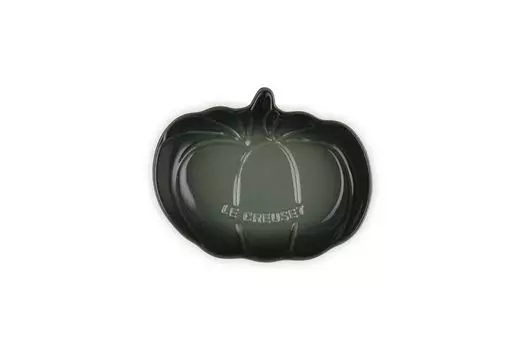 Le Creuset Тыквенная тарелка 16 см Тимьяновая тарелка на Хэллоуин, устойчивая к жару и холоду, пригодная для использования в микроволновой печи, японская [Авторизованный продукт]