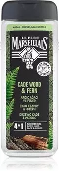 Le Petit Marseillais Cade Wood & Fern Gel De Douche 4 En 1 TU прозрачный