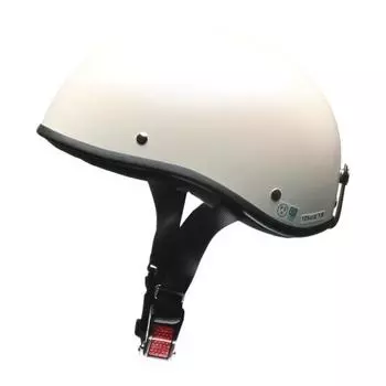 LEAD Lead Industry ELZO Half Helmet Free Size Pearl White