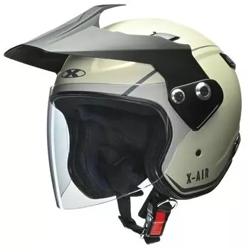 LEAD Мотоциклетный шлем Adventure Шлем Матовый Desert XL Размер чем (Спецификация 3WAY) X-AIR РАЗЗО-В (Раццо-5) (Менее 61-62см)