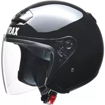 LEAD Motorcycle Helmet Jet STRAX SJ-4 Black BIG Less than 63~64cm