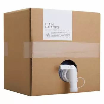 Leaf Botanics Мыло для рук Эвкалипт Сменный блок 10 л и коричневый