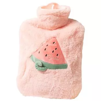 Leak-proof Hot Water Bottles Cute Hand Warmers Soft Warm Water Bag Hand and Feet