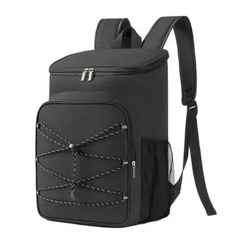 Leakproof Cooler Backpack Waterproof Soft Cooler Bag Beach Cooler Backpack for Beach Fishing Picnic Travel Enduring чёрный
