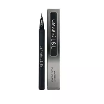 Leanani Водостойкая жидкая подводка для глаз L&L Gray Black