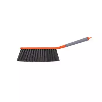 Leather Brush Soft Bristles Deep Cleaning Durable PP Material Leather Cleaning BrushOrange оранжевый