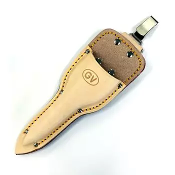 Leather Bud Scissors Genuine Made in with Hanging Hardware for sizes Takumi s Case, Leather, Japan, [Suitable 180mm-200mm], Beige, P-020 бежевый