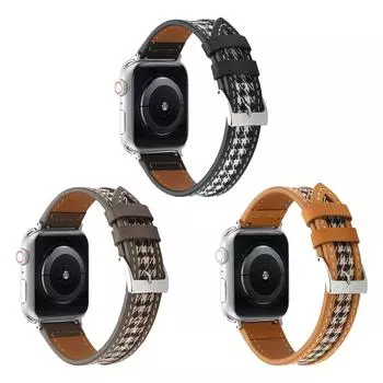 Leather Strap For Apple Watch Band Ultra 10 9 8 7 46mm 45mm 41mm 6 5 4 SE 44mm 40mm 45mm 49mmSoft Wristband For iWatch 3 41mm 42mm 38mm Correa 38/40/41mm