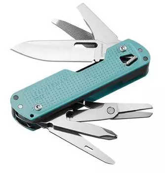 Leatherman YL832867 БЕСПЛАТНЫЙ T4 Мультитул 12 функций Arctic (9143)