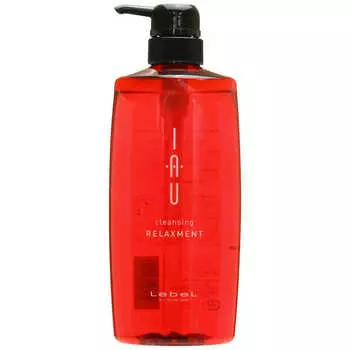 LEBEL IAU Cleansing RELAXMENT Очищающий шампунь для сухих, окрашенных волос, 600 мл
