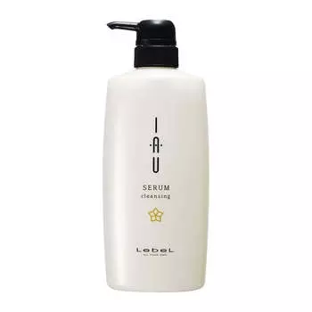 LEBEL IAU Serum Cleansing Увлажняющий шампунь для непослушных, вьющихся волос, 600 мл