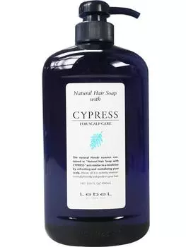 LEBEL Natural Hair Soap with CYPRESS Шампунь для чувствительной и сухой кожи головы и волос с кипарисом, 1000 мл