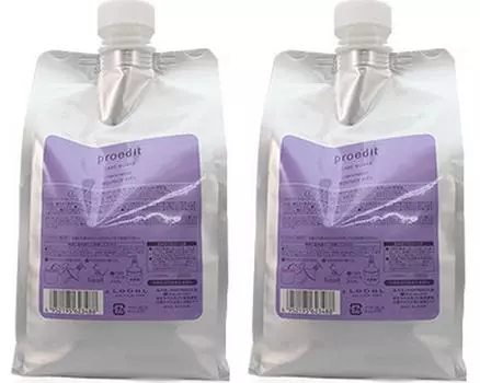 Lebel Pro Edit Care Works Bounce Fit Plus Hair Treatment 1000 мл Сменный блок [Набор 2]