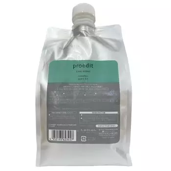 Lebel ProEdit Care Works Shampoo Soft Fit 1000 мл Сменный блок Белый литр 1,0 (х 1) белый