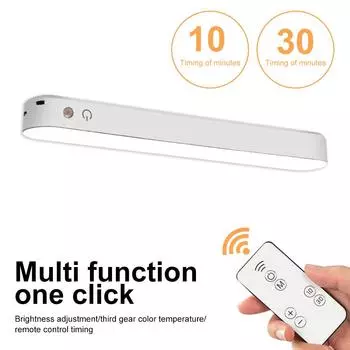 Led Light Table Lamp USB Desk Lamp Office Study Reading Light Magnetic Bedroom Bedside Remote Control Night Light белый