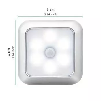 LED Motion Sensor Night Light LED Closet Cabinet Stair Light For Ladder Bedroom Corridor Staircase Indoor Wall Decoration Light