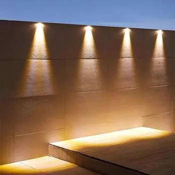 LED Solar Lamp Outdoor Waterproof Sunlight Power Lamps Garden Fence Yard Wall Decoration Lighting Solar Ambient Lights