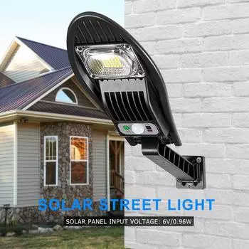 LED Solar Light Outdoor Garden Street Light With Motion Sensor and Remote Control Waterproof Wall Light for Corridor Square Yard